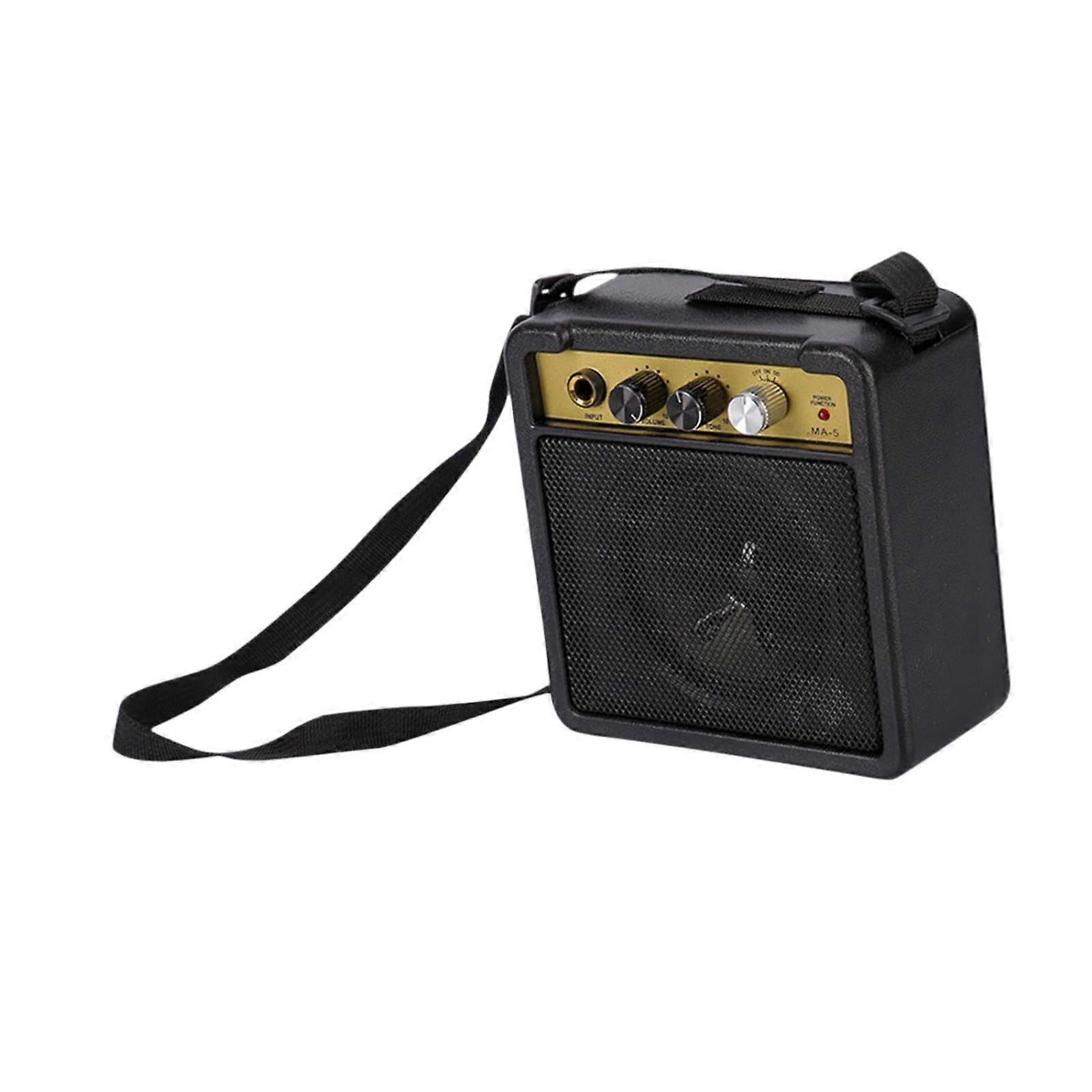 Electric Guitar Amplifier Compact Portable for Practice Beginner Friendly Outdoor Performance