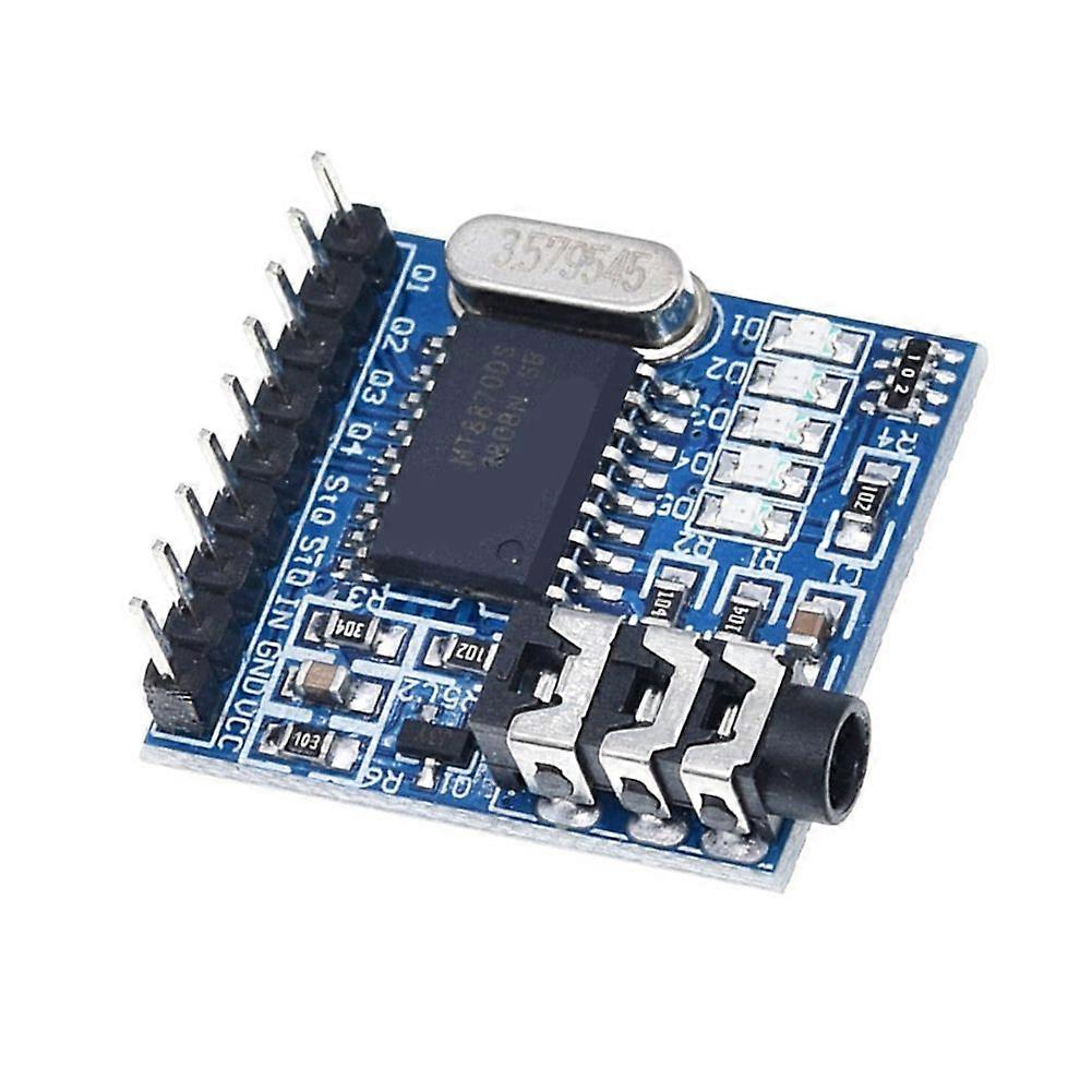 MT8870 DTMF Voice Decoding Module Phone Module Speech Decoding Voice Board Module LED Indicators with Pins
