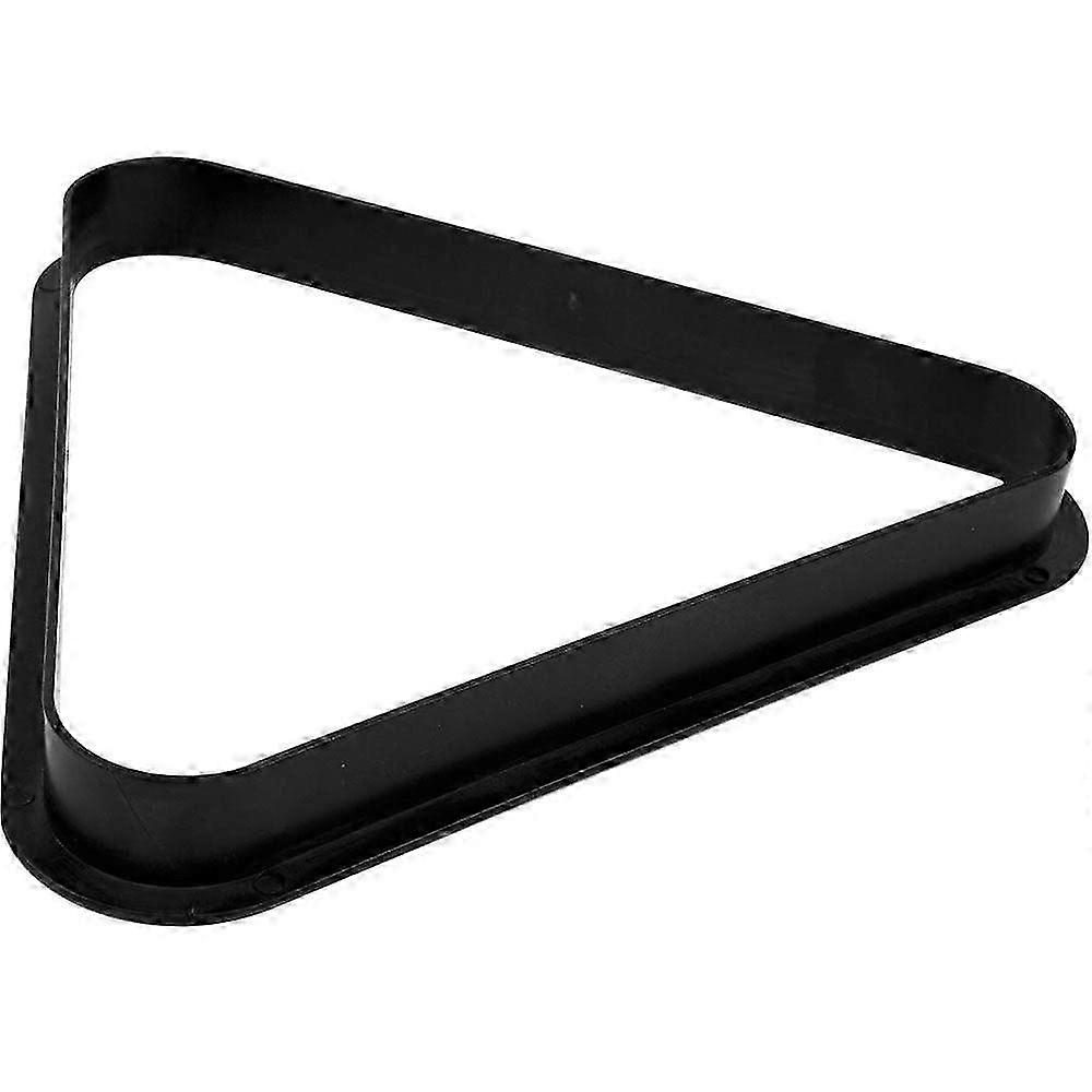 Billard Triangle Basic 50.8 mm Piscine Noir PVC Accessoires de billard Taille spéciale