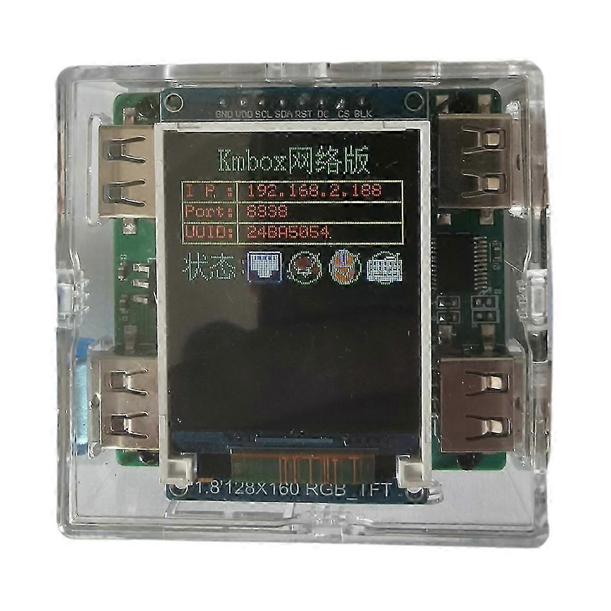 KMbox Net Network Keyboard and Mouse Controller AI/DMA Single Machine Dual Controller USB Conver
