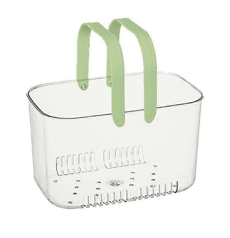 Clear Hand Basket with Comfortable Handle for Versatile Storage