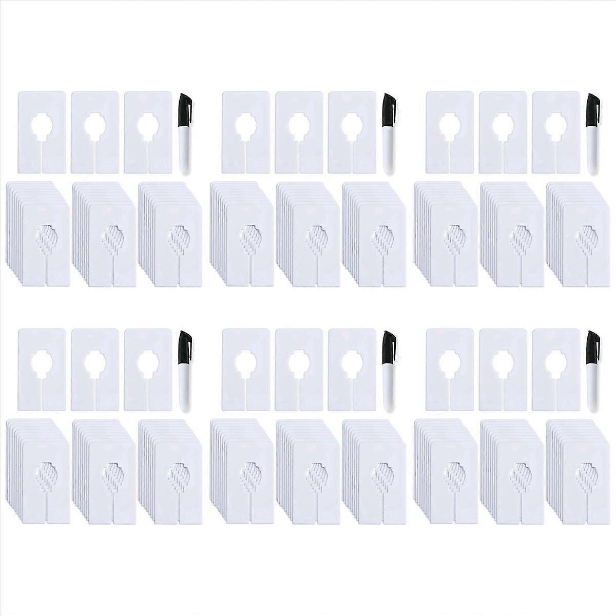 30 Closet Dividers for Hanging Clothes- Rectangle Size Dividers