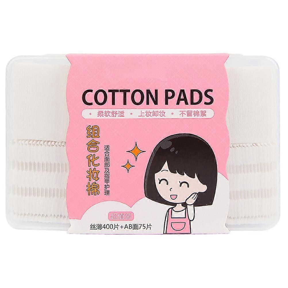 Makeup Cotton Double Sided Pads for Makeup Use 2 in 1 Multipurpose Box