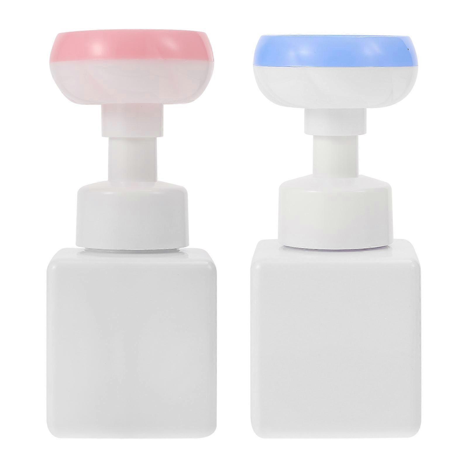 Frothing Bottles Shampoo Bottles for Body Wash Pump 2Pcs Storage Use