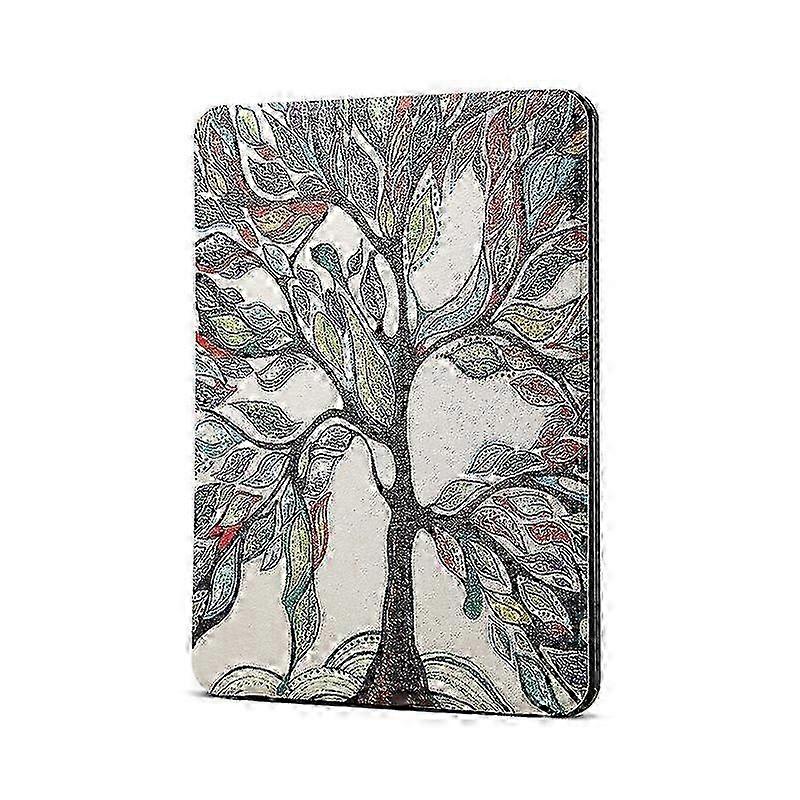 Miracle Tree Pattern Horizontal Flip PU Leather Protective Case for Kindle 2019, with Sleep & Wake-up Function