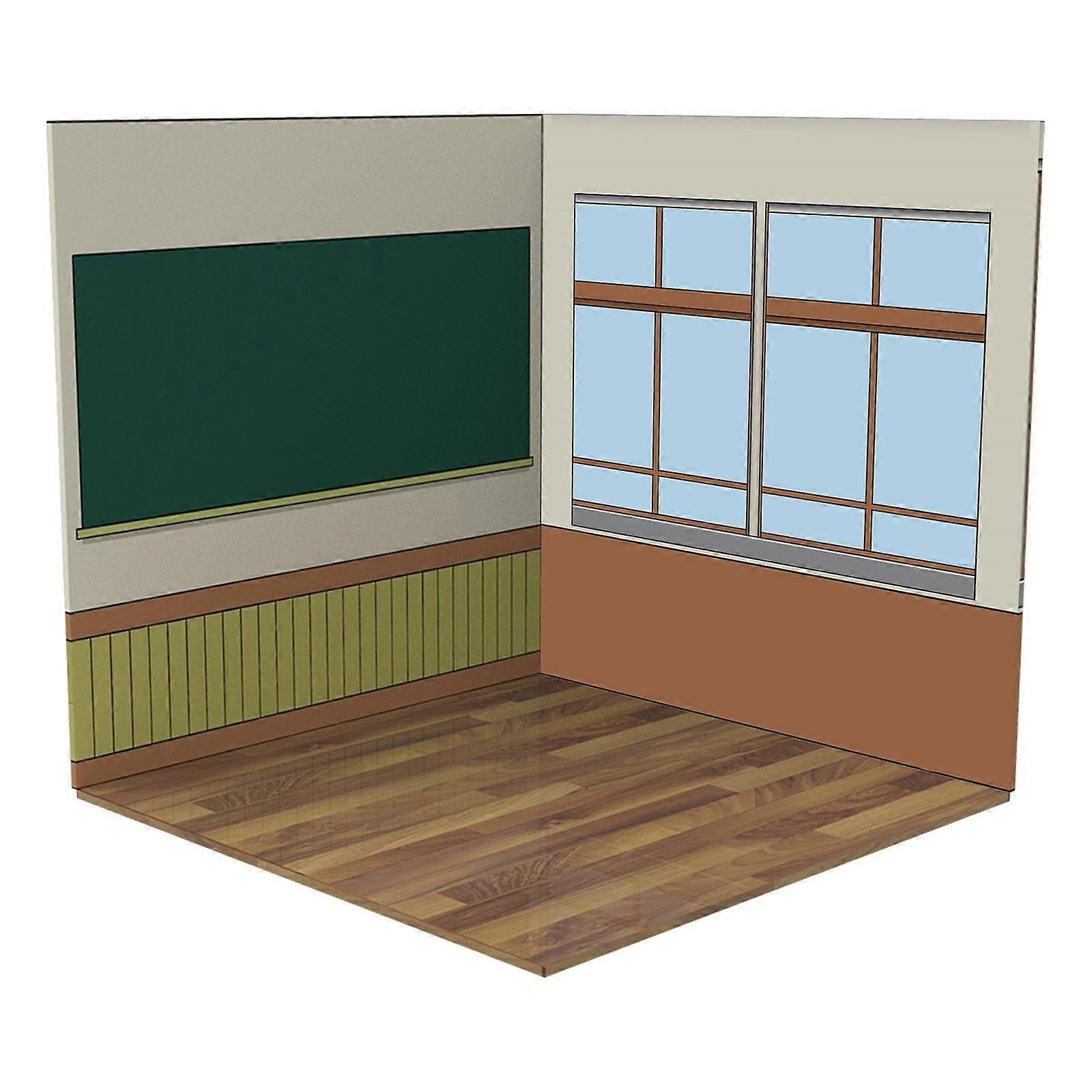 1:12 Backdrop Scene Model Display Simulation Layout Diorama Collection Scene Classroom