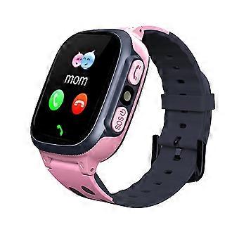 Kids Smart Watch with SOS and Camera, GPS and LBS Tracker, TwoWay Call, Games, Waterproof Pink for Boys and Girls