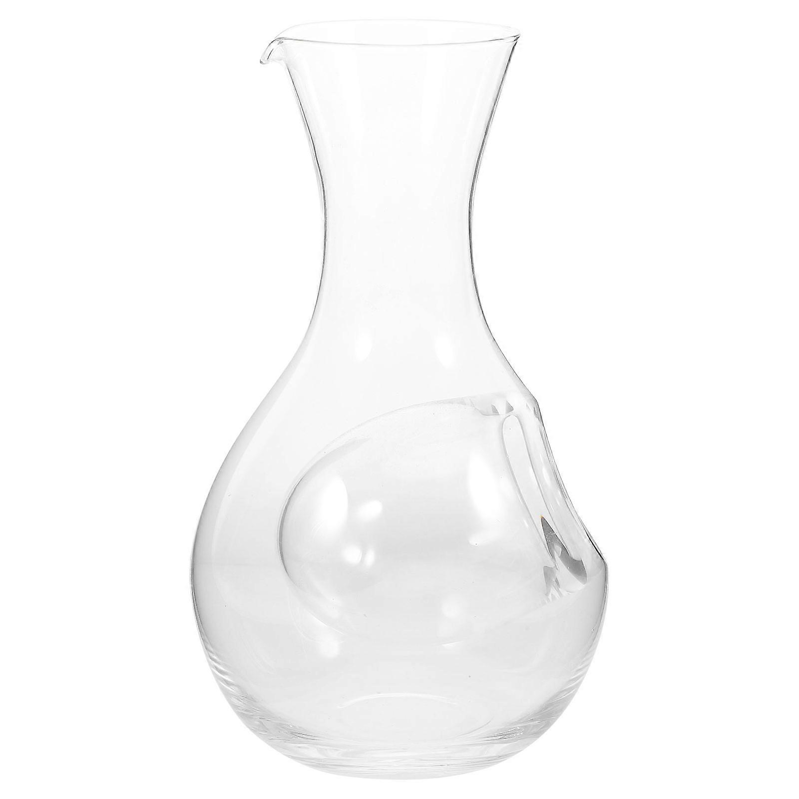 Glass Ice Wine Decanter with Cooling Function for Drinking Use 400Ml