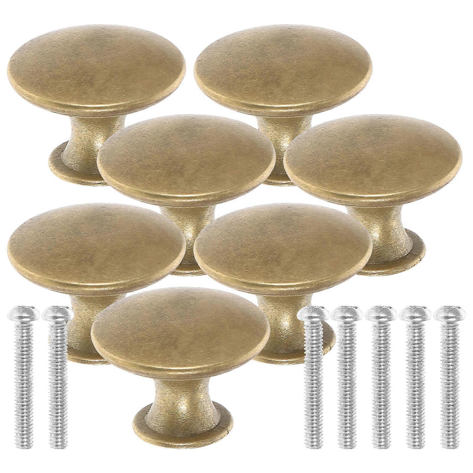 7pcs Round Kitchen Cabinet Knobs Cabinet Handles Kitchen Drawer Pulls Handles