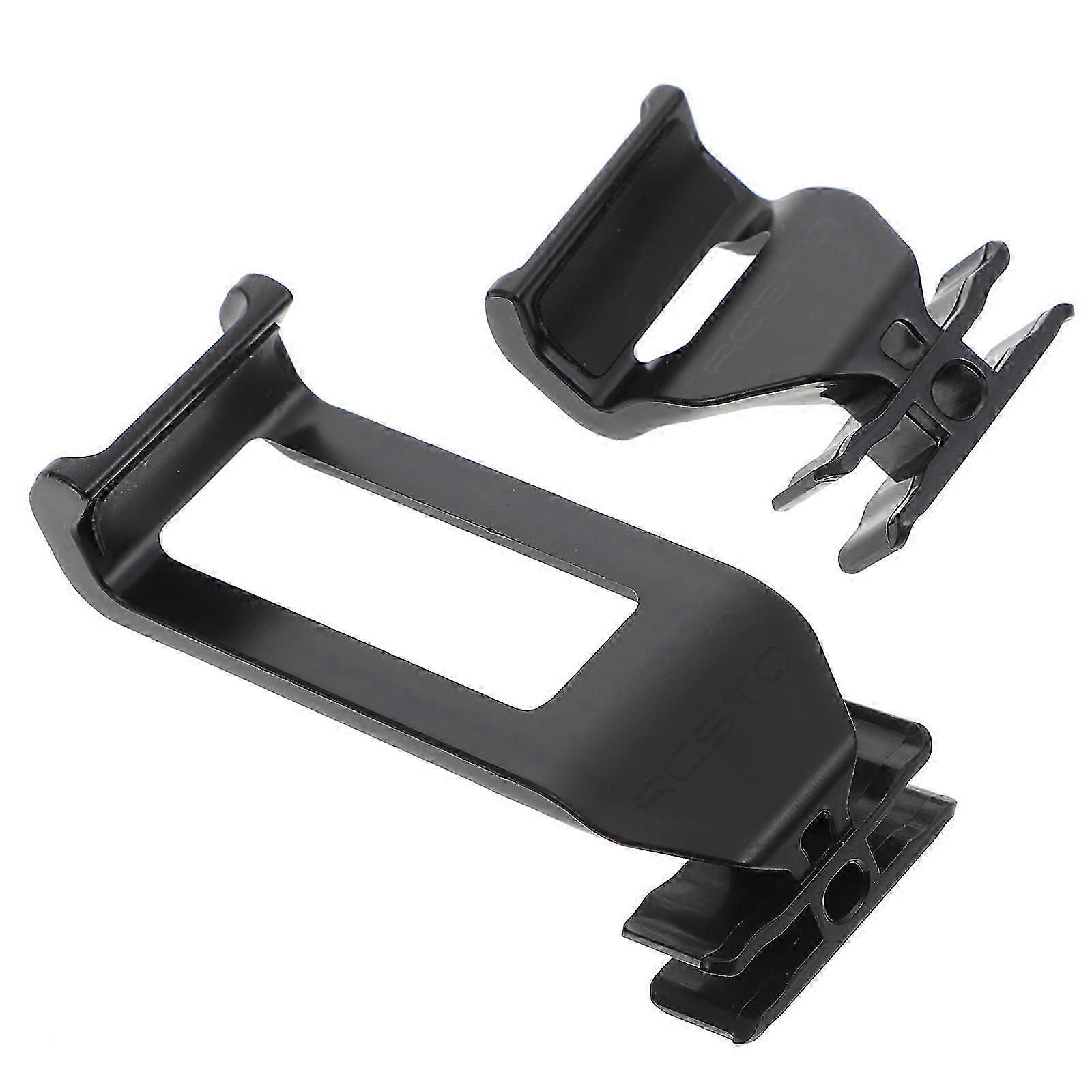 Remote Controller Phone Holder for Drone Tablet Mount 2Sets in Black ABS