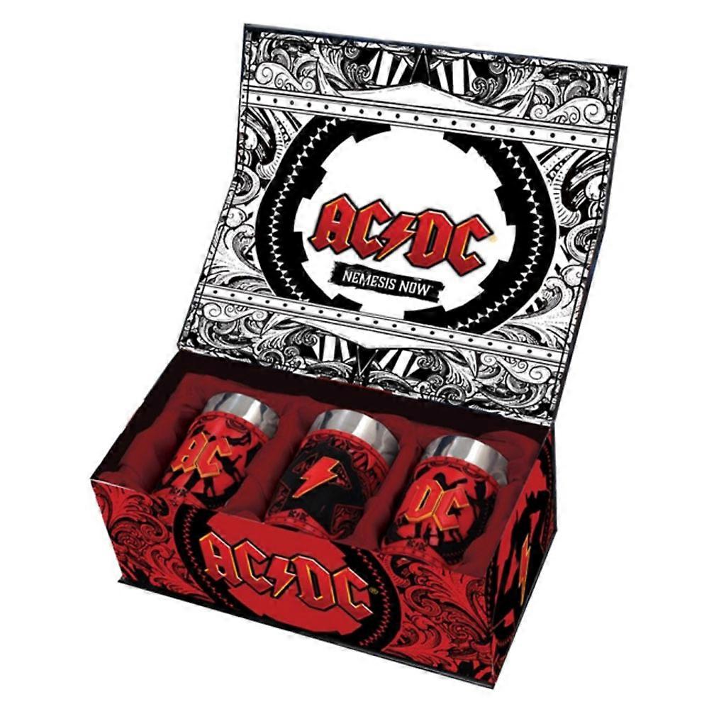 AC/DC Bandlogo Schnapsgläser-Set (3er-Pack)