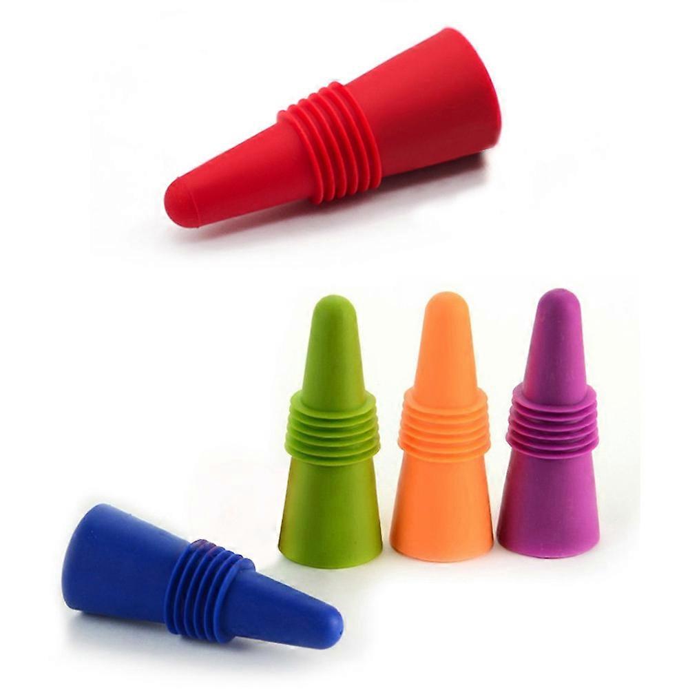 Silicone for Sealing 6Pcs Reusable Saver Caps