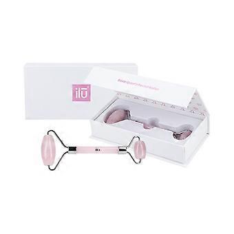 Ilū Make Up Rose Quartz Facial Roller - rose quartz roller