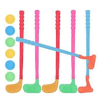Golfspielzeug Kindergolfset aus Kunststoff für Kinder, 2 Sets
