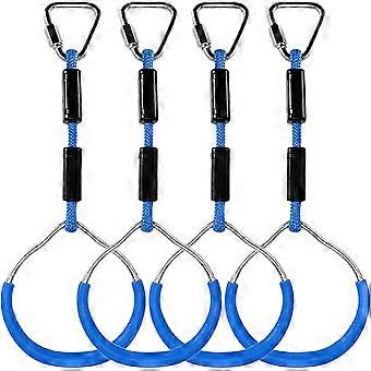 Kids Gymnastic Ring, Swing Trapeze Accessories, Climbing Frame, Swing Ring, Ninja Line Slackline,x