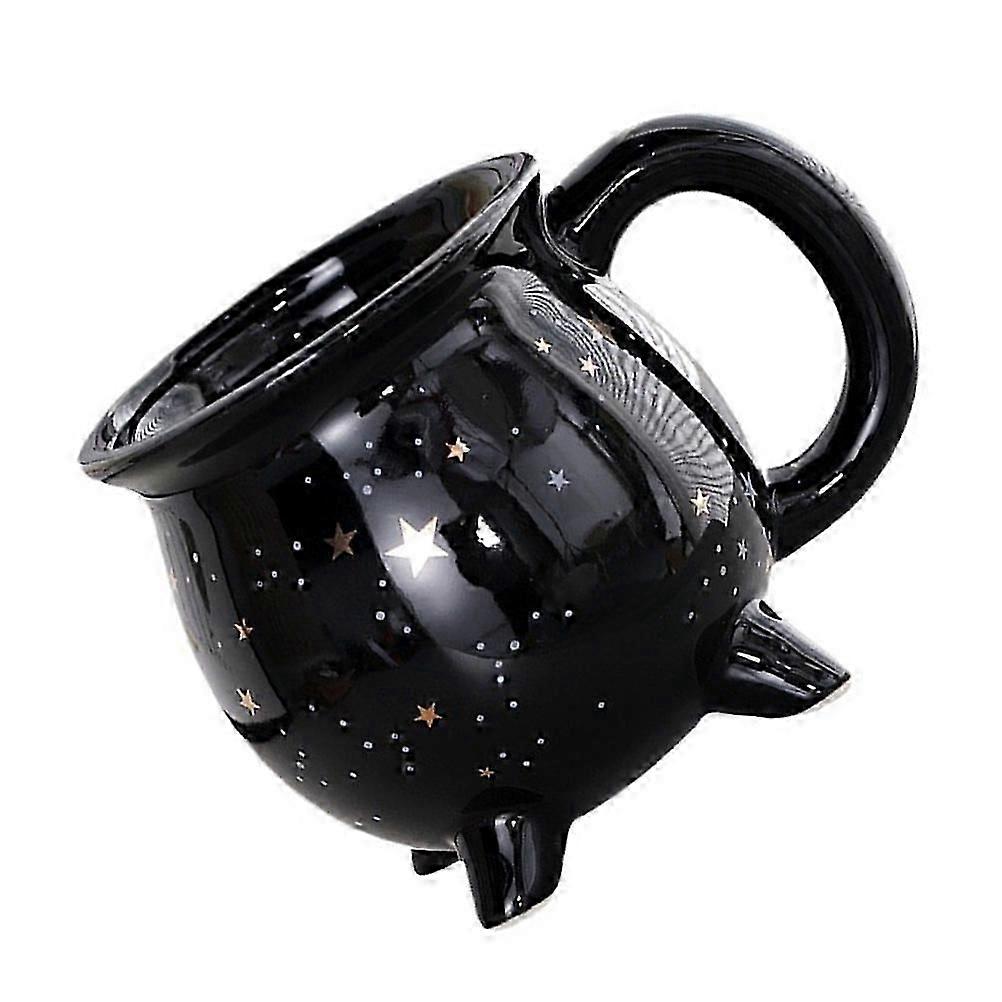Ceramic Witch Coffee Mug Cauldron Style for Halloween