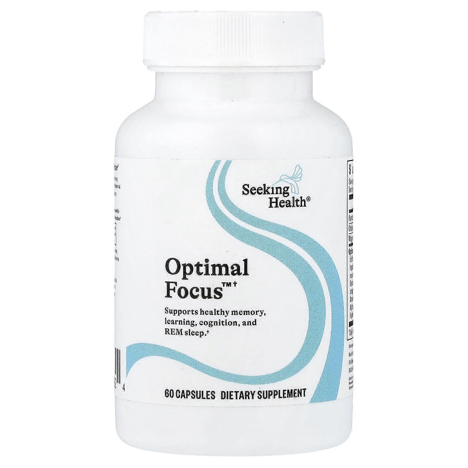 Seeking Health, Optimal Focus™, 60 Capsules