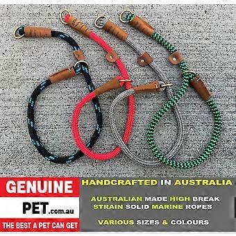 Dog Collar Training Collars Soft Gentle Rope Slip Check Chocker AUSTRALIAN MADE