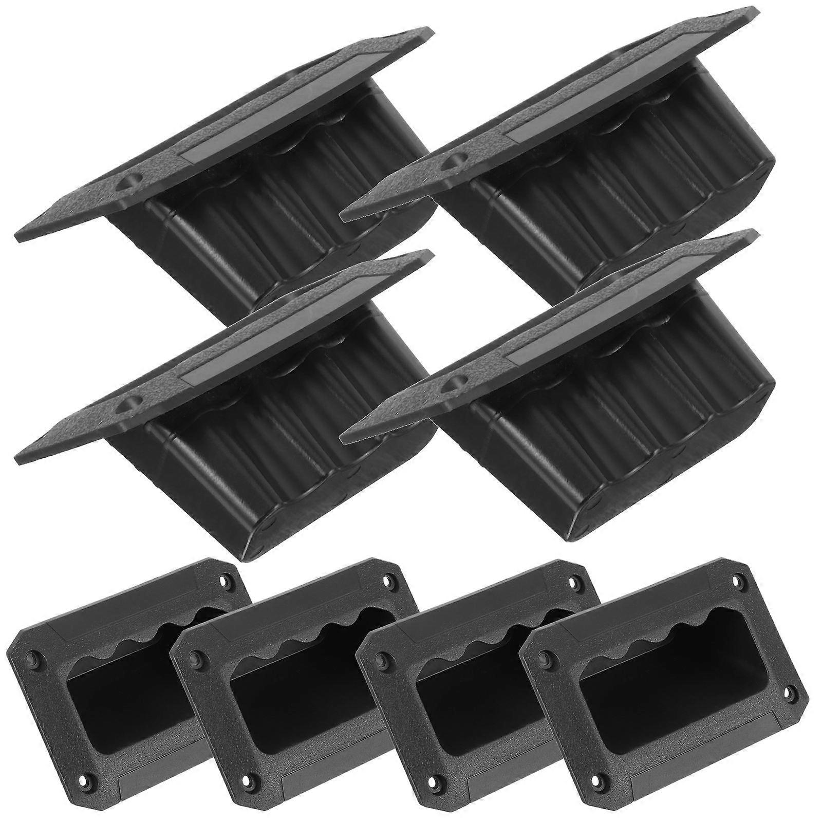 8pcs Plastic Speaker Handle Speaker Side Handle Sound Handle Replacement