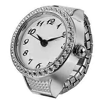 Relojes Digitales Mujer Mujer Reloj Anillo Redondo Reloj Anillo Digital Reloj Anillo Dedo Reloj Mini Reloj
