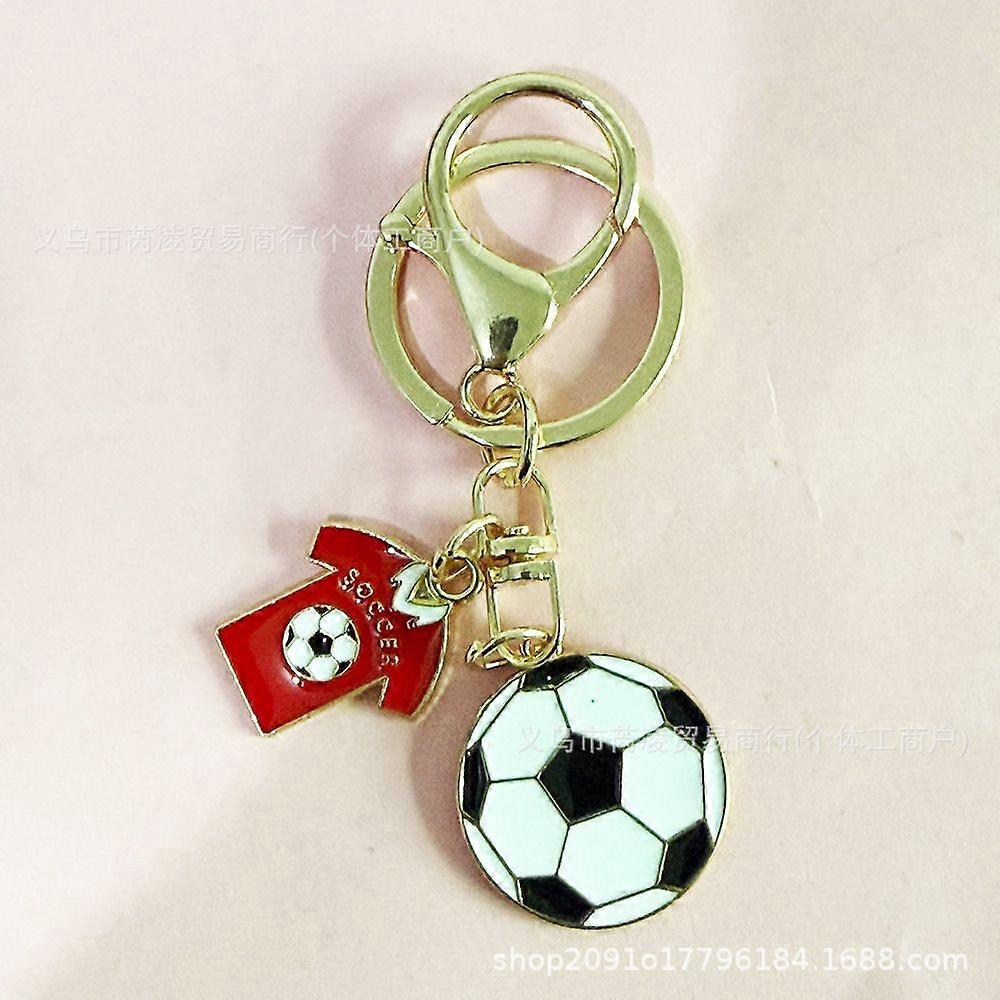 mini soccer pendant, keychain