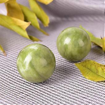 Health Exercise Stress Hand Wrist Natural Jade Ball Health Hand Massage Ball