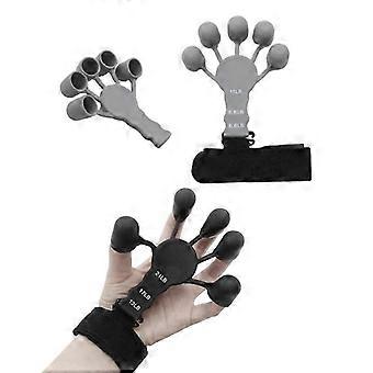 Nouveau formateur d’exercice de doigt de tension de poignet en silicone à 5 doigtsq