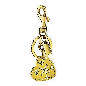 SNDO-Keychain with Heart Shape  Hollow Carved & Lobster Clasp  for Backpack