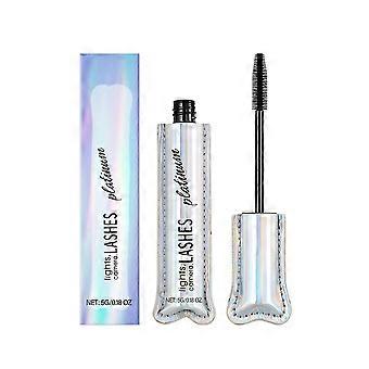 Black Mascara Waterproof Long-Lasting Volumizing Eyelash Lengthening Natural Gentle Eye Makeup Lightweight Portable Daily Use