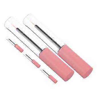 Pusta tubka eyelinera do precyzyjnego dozowania, 25 szt., 10 ml, plastikowy, różowy pojemnik