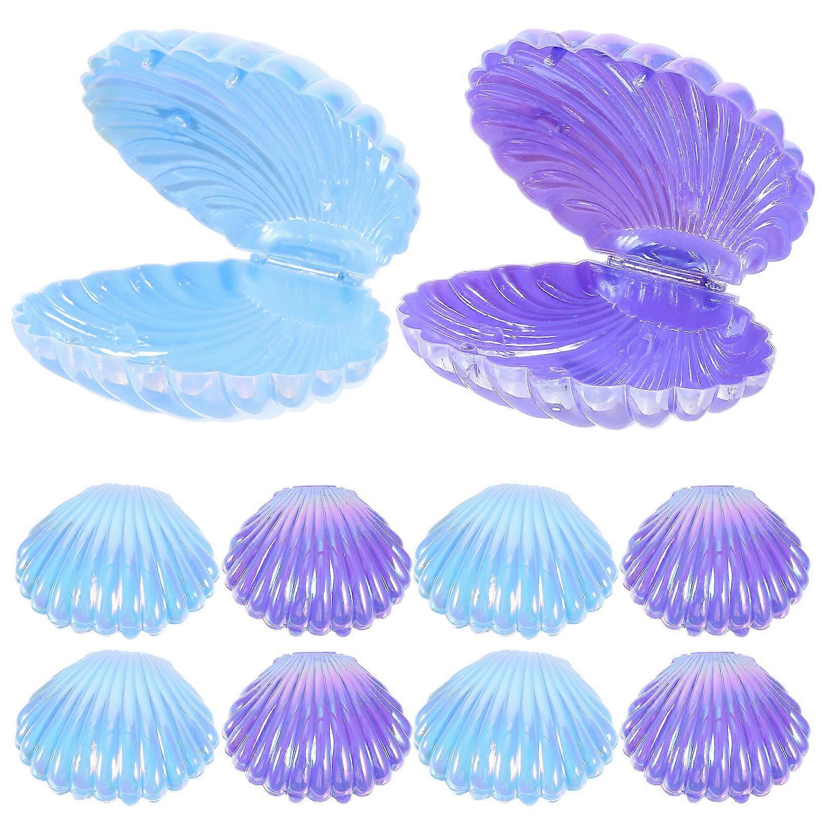 Wedding Candy Box Shell Shape for Storage Using 10Pcs Birthday Party Containers