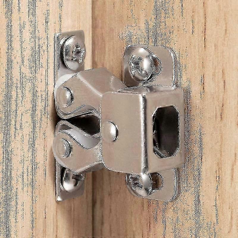 4 Pcs Cabinet Latch Double Roller Catch Hardware
