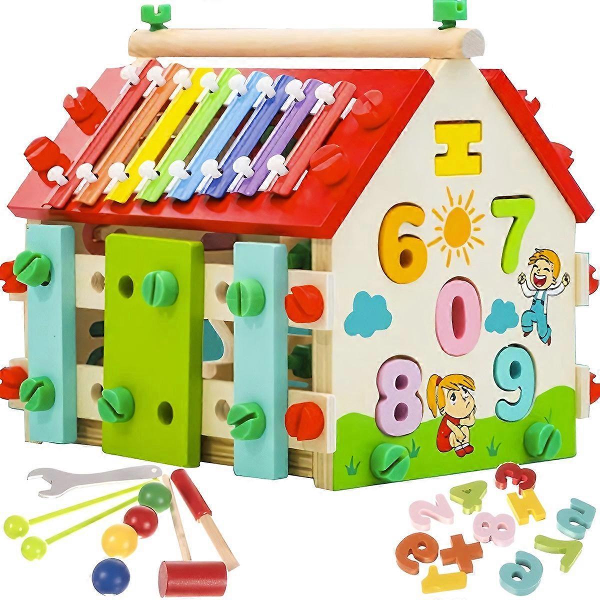 Kruzzel 22564 edificio di formazione in legno