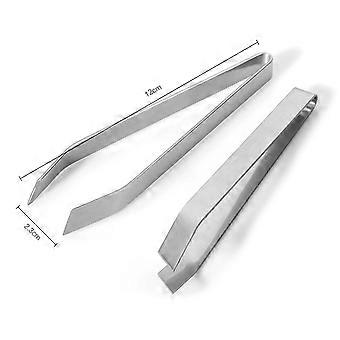 Precision Tweezers Food Hair Tweezers Fish Bone Clip Tweezers Meat Tweezers Chicken