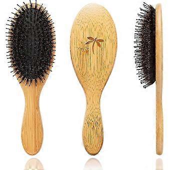 product,Boar Bristle Hair Brush - Hair Brushes for Women & Mens Hair Brush, Detangler Brush, Hairbrush