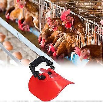 100Set Chicken Eye Glasses with Plugs Anti Pecking Chicken Peeper Blinders Poultry Farm EquipmentM