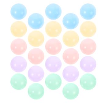 Macaron Color Ocean Ball Plastic Ball Toys for Kids Playing 25Pcs Set