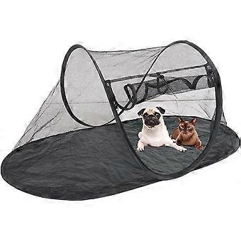 Haustier-Gehegezelt Atmungsaktives faltbares Outdoor-Spielzelt Katzenschutz-Outdoor-Zelt für Katzen Kleine Hunde an Deck, Hof, Terrasse, Park