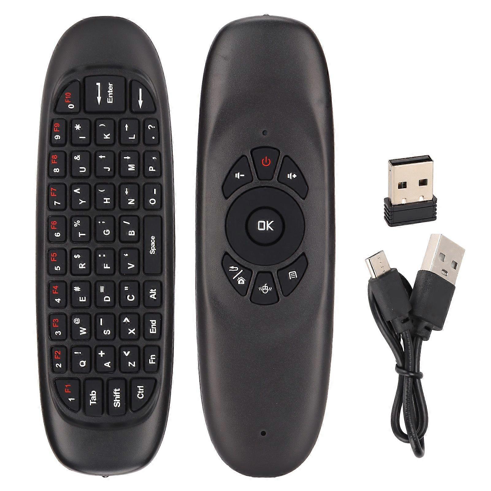 Innovative Rechargeable Air Mouse Keyboard for Multimedia Control