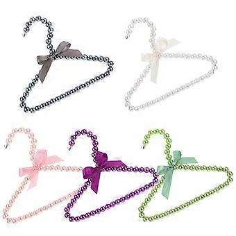 Pet Apparel Hangers with Bowknot Decor Function 10Pcs Included