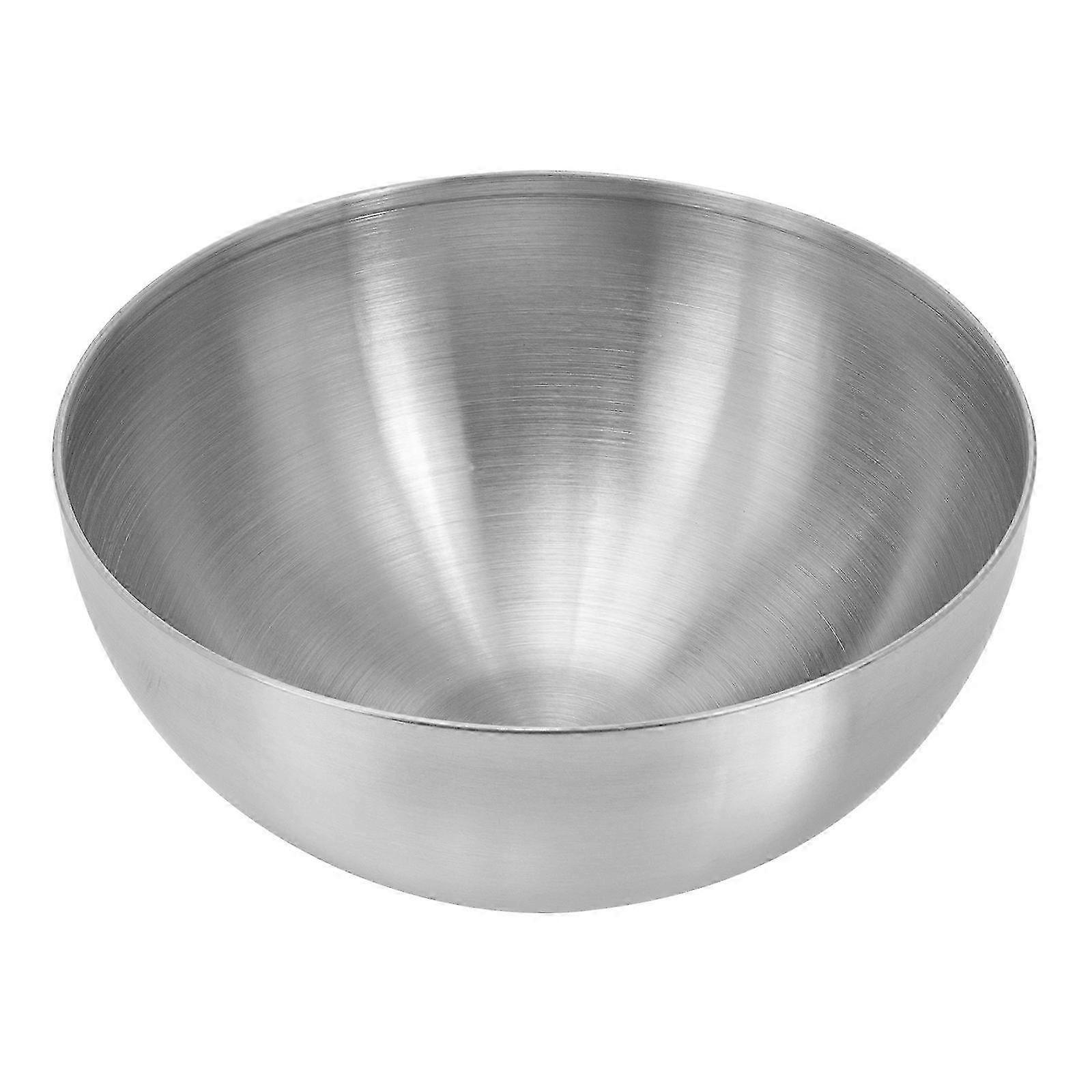 Stainless Steel Fruit Storage Container Multi-Function Salad Bowl 3Pcs Set