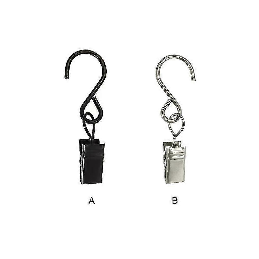 50pcs Rustproof Iron Shower Hooks