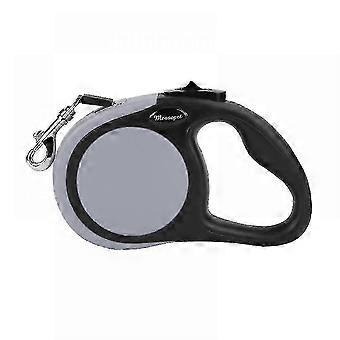 Heavy Duty Retractable Dog Lead, 3m Nylon, for Dogs Up to 15kg, Anti-Stretch, Manual Lock  AK-26