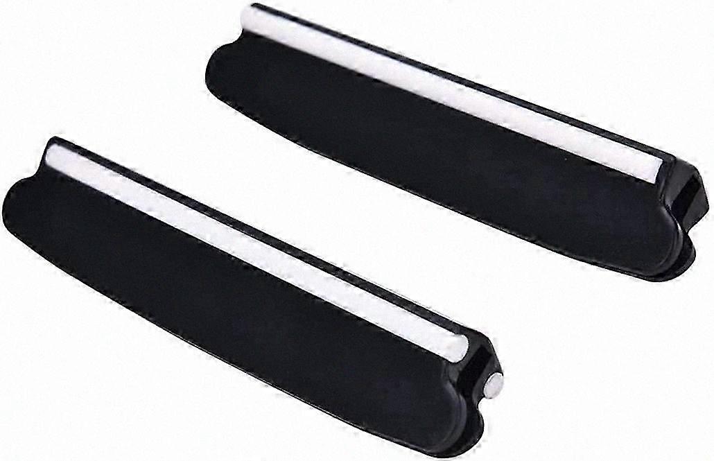 Whetstone Sharpening Guide, 2-Pack Precision Angle Tool for Knife Sharpening, Durable Black Design