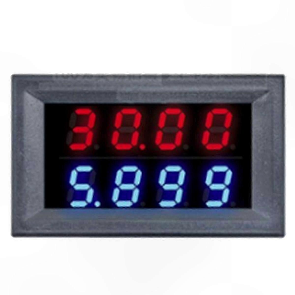 Digital LCD Voltmeter Ammeter 0-100V 10A Voltage Current Power Meter with Display