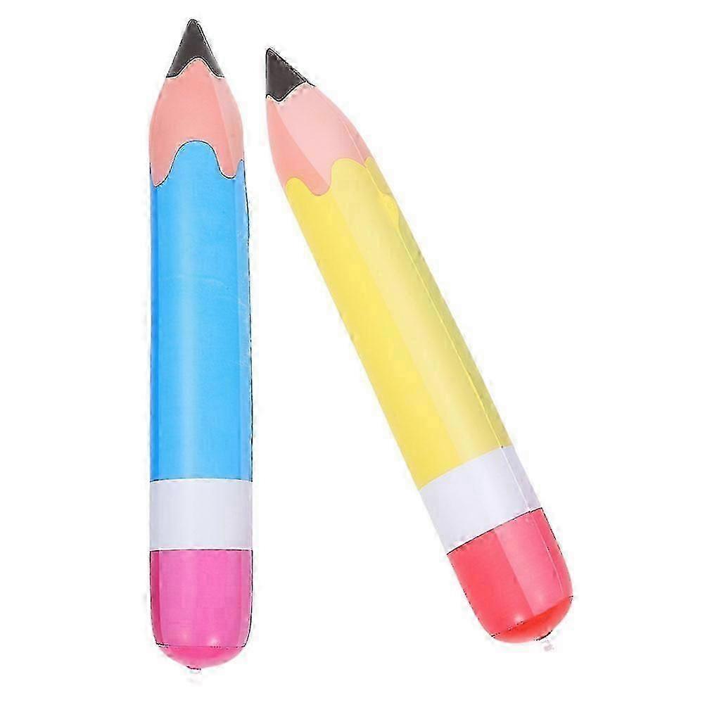 School-Themed Inflatable Pencil Pair