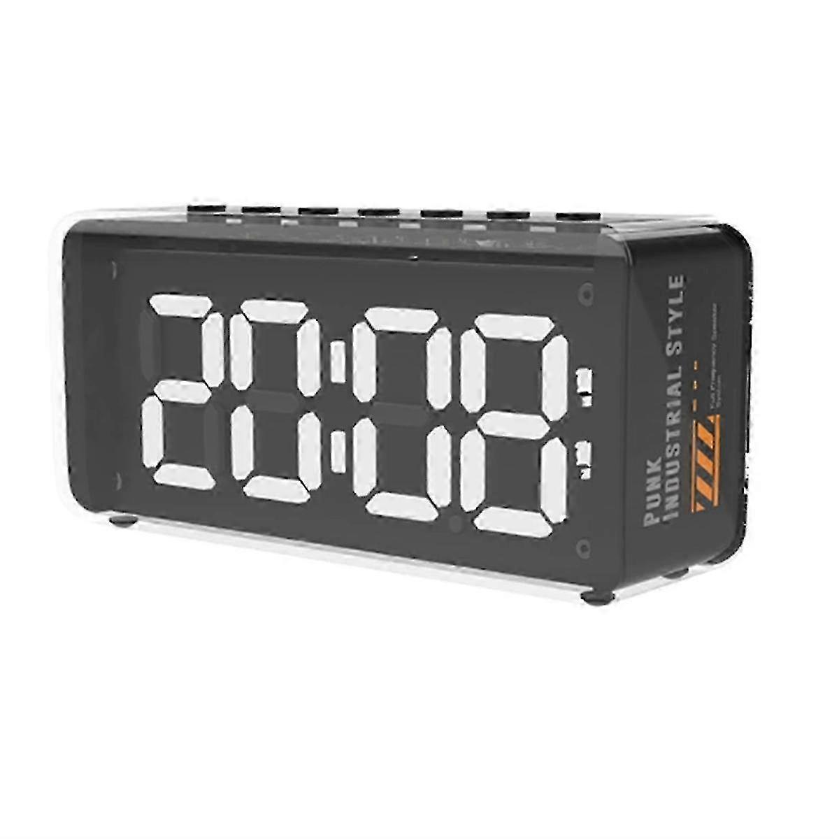Dual Speaker Bluetooth Alarm Clock