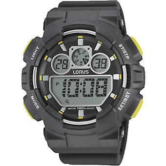 Lorus watches Digital Quartz Men's Watch with Silicone Bracelet R2339JX9