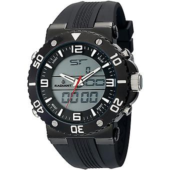 Radiant new wise Watch for Analog/Digital Quartz Man with RA173601 Rubber Bracelet
