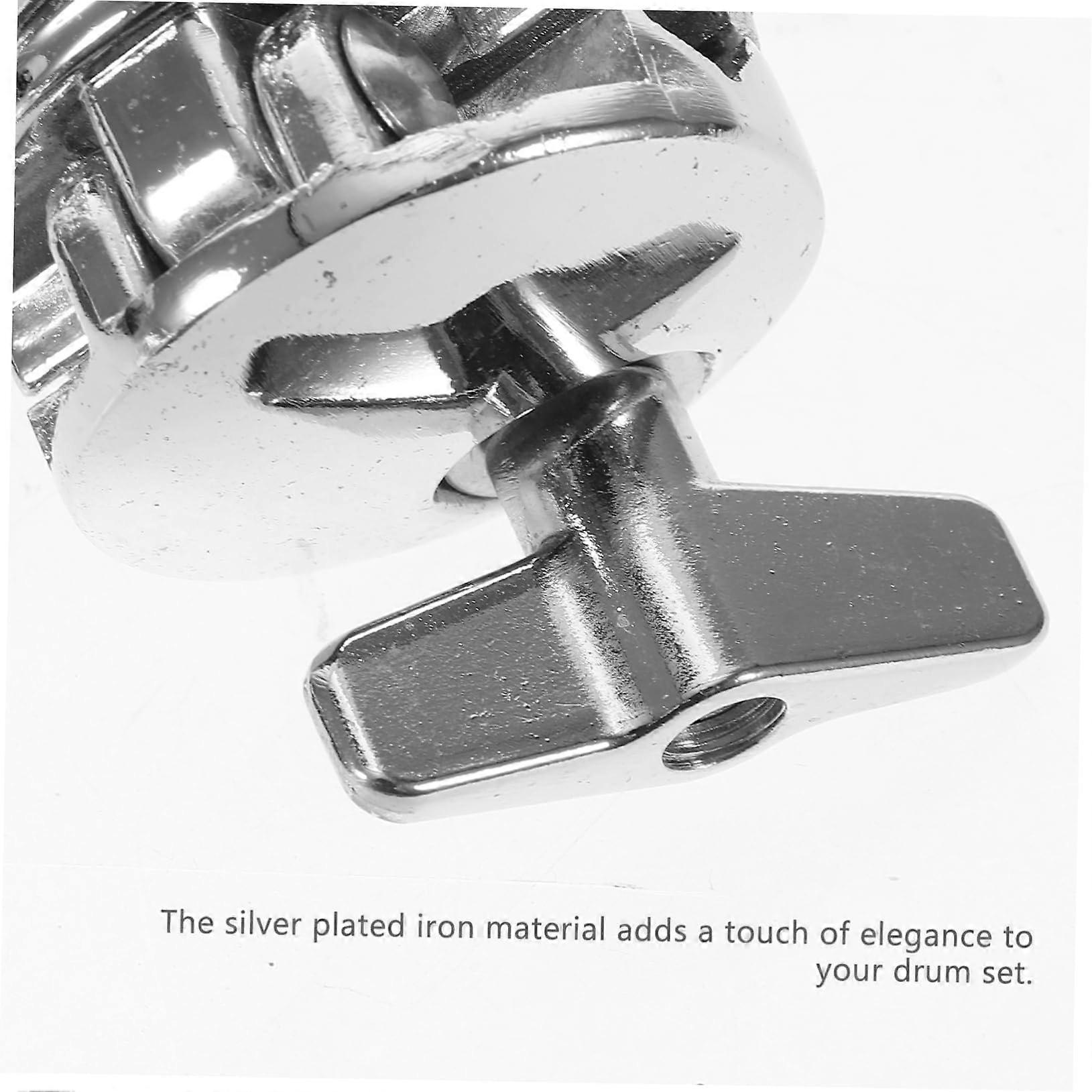 Universal Drum Mount Bracket with Adjustable Tom Clamp for Cymbal Stand, SpaceSaving Setup